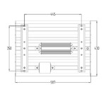 LGT-Prom-Solar-300 Промышленный светодиодный светильник ВП-2 габаритные размеры LGT-Prom-Solar-300 ВП-2 габаритные размеры