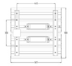 LGT-Prom-Solar-400 Промышленный светодиодный светильник ВП-2 габаритные размеры LGT-Prom-Solar-400 ВП-2 габаритные размеры